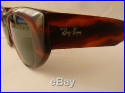 1980 Ray Ban Vintage Bausch & Lomb Mock Tortoise Dekko Sunglasses
