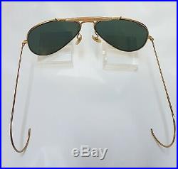 2 x Bausch and Lomb Ray Ray Ban USA Outdoorsman 5814 1/3010 k LIC RB3 + G15