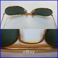 2 x Bausch and Lomb Ray Ray Ban USA Outdoorsman 5814 1/3010 k LIC RB3 + G15