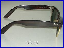 50mm Vintage B&L RAY-BAN W1270 Tortue/Or G15 UV Wayfarer Max Lunettes de Soleil