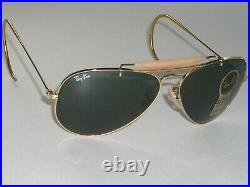 62 14 B&L ray ban G15 UV Gep Wrap-Arounds Outdoorsman II Aviateur Soleil Neuf