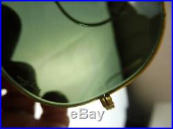 Anciennes lunettes de soleil / Sunglasses, shooter aviator, Ray Ban USA Bausch