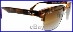 Authentique Ray-ban Clubmaster 4190 878/M2 Soleil Tortue/Marron Neuf 52mm