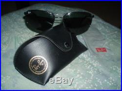 Authentiques lunettes de soleil ray-ban avec etuis en cuir