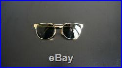B&L Ray-ban Vintage W0386 Arista 24K Gold 52 19 G15 UV / 1993 / AUTHENTIC+Box