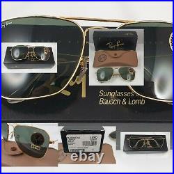 Bausch And Lomb Ray Ban USA Classic Metals Caravan 5816 G15 New Old Stock L0227