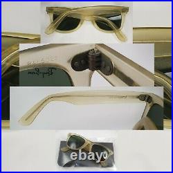 Bausch And Lomb Ray Ban Wayfarer Crystal Frosted W0942 5022