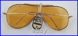 Bausch And Lomb Ray Ban Wings Ambermatic Vintage Sunglasses New Old Stock