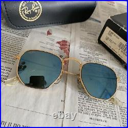 Bausch & Lomb Ray Ban USA Exclusives Style 3 Arista W1864 Blue Mirror