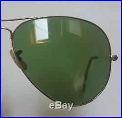 Bausch and Lomb Ray Ban USA Aviator 10 K Gold Filled 1950'S 1960'S 6214