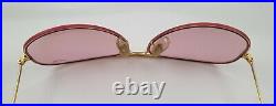 Bausch and Lomb Ray Ban USA Aviator Flying Color Pink Changeable 5814