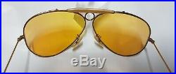 Bausch and Lomb Ray Ban USA Shooter Ambermatic All Weather Sunglasses 6214 1970