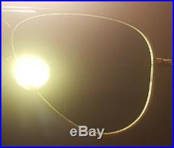 Bausch and Lomb Ray Ban Usa Aviator 1/10 12 K Gold Filled 5214 Bakelite