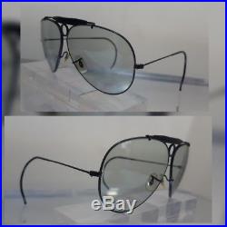 Bausch and Lomb Ray Ban Usa Shooter Black Chrome Changeable 6214