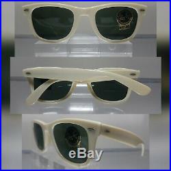 Bausch and Lomb Ray Ban Usa Wayfarer White Ivory 5024 G15 New Old Stock