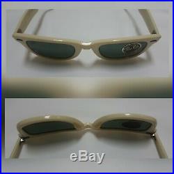 Bausch and Lomb Ray Ban Usa Wayfarer White Ivory 5024 G15 New Old Stock