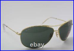 LUNETTES DE SOLEIL ITALY RAY-BAN neuves dorées RB 3454E 001/71 authentiques r