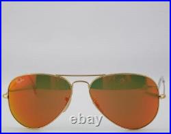 LUNETTES DE SOLEIL RAY-BAN Italie grand aviateur en métal 3025 112/69