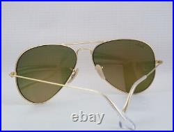 LUNETTES DE SOLEIL RAY-BAN Italie grand aviateur en métal 3025 112/69