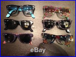 Lot de 6 lunettes de soleil Ray Ban Wayfarer Sunglasses