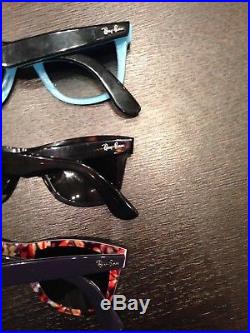 Lot de 6 lunettes de soleil Ray Ban Wayfarer Sunglasses