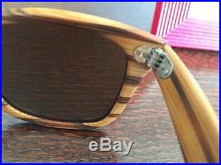 Lunette Vintage B&L 5022 Rayban Wayfarer Woodies