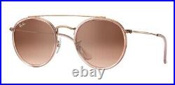 Lunettes de Soleil RAY-BAN RB3647N 9069A5 Original Bronze / Cuivre Pink Grad