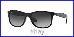 Lunettes de Soleil Ray-Ban ANDY RB 4202 Black/Grey Shaded 55/17/145 unisexe