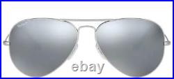 Lunettes de Soleil Ray-Ban AVIATOR RB 3025 Silver/Silver 58/14/135 homme