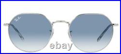 Lunettes de Soleil Ray-Ban JACK RB 3565 Silver/Blue Shaded 53/20/145 unisexe