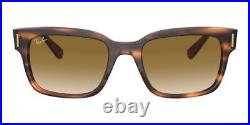 Lunettes de Soleil Ray-Ban JEFFREY RB 2190 Striped Havana/Clear Brown Shaded 53