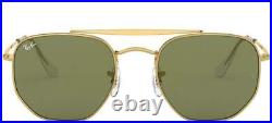 Lunettes de Soleil Ray-Ban MARSHAL RB 3648 Gold/Green 54/21/145 unisexe