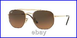 Lunettes de Soleil Ray-Ban MARSHAL RB 3648 Gold/Grey Brown 51 unisexe