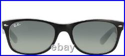 Lunettes de Soleil Ray-Ban NEW WAYFARER RB 2132 Black Blue/Grey 58/18/145