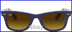 Lunettes de Soleil Ray-Ban ORIGINAL WAYFARER RB 2140 Blue/Brown 50
