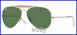 Lunettes de Soleil Ray-Ban OUTDOORSMAN II RB 3029 Rose Gold/Grey Green 62