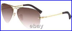 Lunettes de Soleil Ray-Ban RB 3449 Gold/Brown Shaded 59/14/135 unisexe