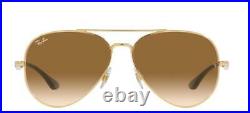 Lunettes de Soleil Ray-Ban RB 3675 Gold/Light Brown Shaded 58/14/135 unisexe