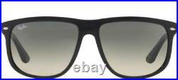 Lunettes de Soleil Ray-Ban RB 4147 Black/Light Grey Shaded 56/15/145 unisexe