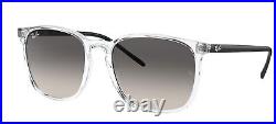 Lunettes de Soleil Ray-Ban RB 4387 Clear/Grey Shaded 56/18/145 homme