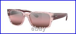 Lunettes de Soleil Ray-Ban RB 4388 Clear Pink/Red 58/18/145 unisexe