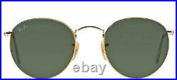 Lunettes de Soleil Ray-Ban ROUND METAL RB 3447 Gold/G-15 47/21/140 unisexe