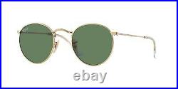Lunettes de Soleil Ray-Ban ROUND METAL RB 3447 Gold/G-15 53/21/145 unisexe