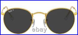 Lunettes de Soleil Ray-Ban ROUND METAL RB 3447 Gold/Grey 50/21/145 unisexe
