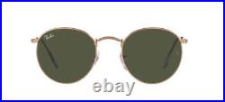 Lunettes de Soleil Ray-Ban ROUND METAL RB 3447 Gold Rose/Green 50/21/145 homme