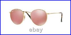 Lunettes de Soleil Ray-Ban ROUND METAL RB 3447N Gold/Copper 47/21/140 unisexe