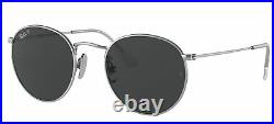 Lunettes de Soleil Ray-Ban ROUND RB 8247 Silver/Grey 50/21/145 unisexe
