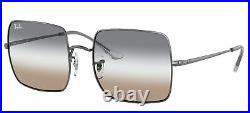 Lunettes de Soleil Ray-Ban SQUARE RB 1971 Ruthenium/Grey Shaded 54/19/145 femme