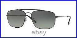 Lunettes de Soleil Ray-Ban THE COLONEL RB 3560 Black/Grey Shaded 61/17/145 homme