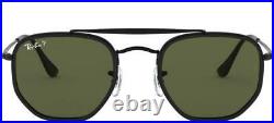 Lunettes de Soleil Ray-Ban THE MARSHAL II RB 3648M Black/Green 52/23/145 unisexe